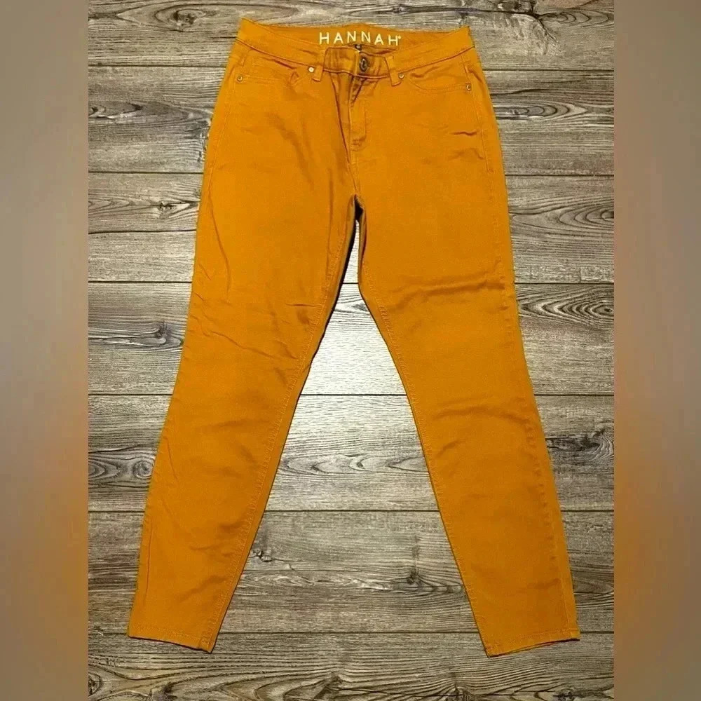 Hannah gold yellow size 12 jeans EUC
